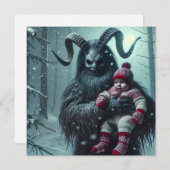 クリスマスクランプス シーズンカード (正面/裏面)