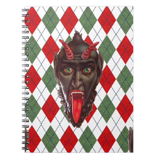 クリスマスクランプス ノートブック (正面)