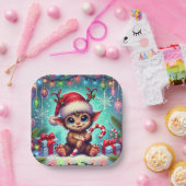 クリスマスクランプス ペーパープレート (パーティー)