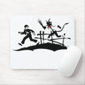 クリスマスクランプス マウスパッド (マウス)