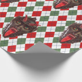 クリスマスクランプス ラッピングペーパー (角)