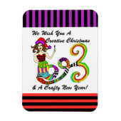 クリスマスクリエイティブ マグネット (縦)