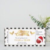 クリスマスクリケットチケット、サプライズギフト券 (スタンド正面)