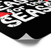 クリスマスクリスチャン・クリスマス・イエスが理由である ポスター (角)