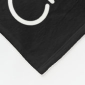 クリスマスクリスマスのカバが欲しい フリースブランケット (角)