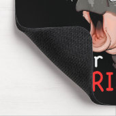 クリスマスクリスマスのカバが欲しい マウスパッド (コーナー)