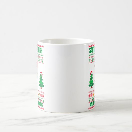 クリスマスクリスマスクリスマスクリスマスギフトクリスマスマウス モーフィングマグカップ (中央)