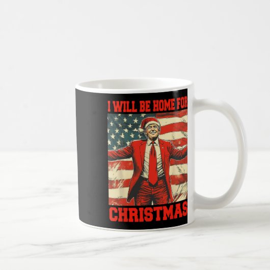 クリスマスクリスマスサンタ・パジャマ・ファンの家に コーヒーマグカップ (右)