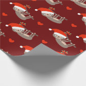 クリスマスクリスマススロスラッピング紙 ラッピングペーパー (角)