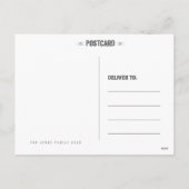 クリスマスクリスマスハウスイラストレーション写真はがき シーズンポストカード (裏面)