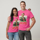 クリスマスクリスマスホリデーサンタに帰る Tシャツ (ユニセックス)