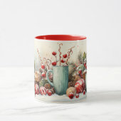 クリスマスクリスマス、コーヒー/ティーマグカップのユール(キリスト降誕祭)シーン マグカップ (中央)