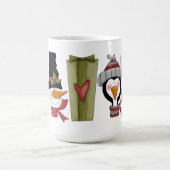 クリスマスクリッターズホリデーマグ コーヒーマグカップ (中央)