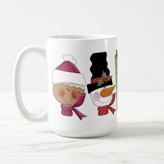 クリスマスクリッターズホリデーマグ コーヒーマグカップ (左)