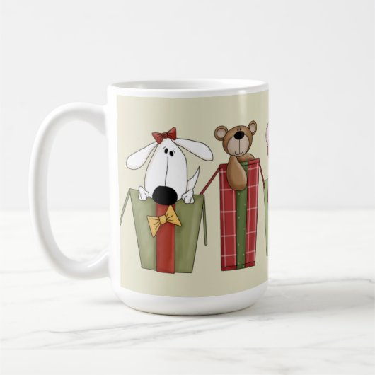 クリスマスクリッターズホリデーマグ コーヒーマグカップ (左)