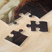 クリスマスクリブストールベツレヘム父ベビーイエス ジグソーパズル (側面)