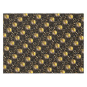 クリスマスクリブ出生シーンボードブルススターパターン テーブルクロス (正面(横))