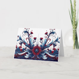 クリスマスクリムゾン&サファイアエレガンス シーズンカード