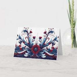 クリスマスクリムゾン&サファイアエレガンス シーズンカード