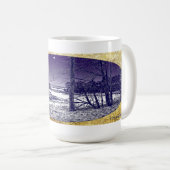 クリスマスクリークIクリスマスカードマグカップ コーヒーマグカップ (正面右)