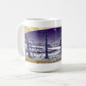 クリスマスクリークIクリスマスカードマグカップ コーヒーマグカップ (正面左)