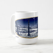 クリスマスクリークIIクリスマスカードマグカップ コーヒーマグカップ (正面左)