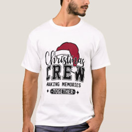 クリスマスクルーのホリデーメモリーズ Tシャツ