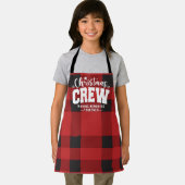 クリスマスクルーの若者のエプロン エプロン (インサイチュ)