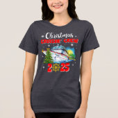 クリスマスクルージングクルー カスタム船 トライブレンドTシャツ (正面)