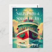 クリスマスクルージング ポストカード (正面/裏面)