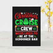 クリスマスクルーズクルーで最もSchにいる可能性が高いのは カード (黄色い花)