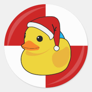 クリスマスクルーズクルージングダックスコレクタブル ラウンドシール