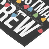 クリスマスクルーズファミリークリスマスホリデイ ショートテーブルランナー (コーナー)