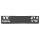 クリスマスクルーズファミリークリスマスホリデイ ショートテーブルランナー (横)