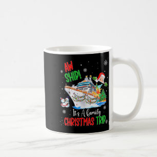 クリスマスクルーズ旅行2025 ファミリーM コーヒーマグカップ