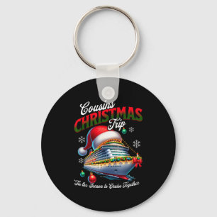 クリスマスクルーズ船お揃いコーディネート従兄弟旅行ホリデー キーホルダー