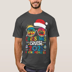 クリスマスクルーズ2025男性女性キッズファミリークルーズ Tシャツ