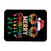 クリスマスクルーズ2025 名前入りクリスマスクルーズ マグネット (横)