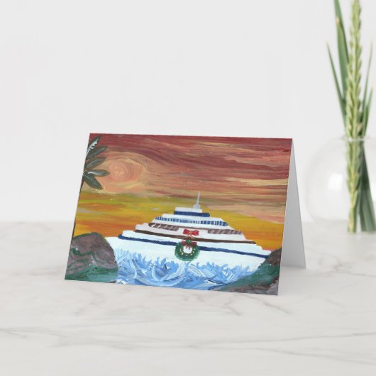 クリスマスクルーズ シーズンカード (正面)