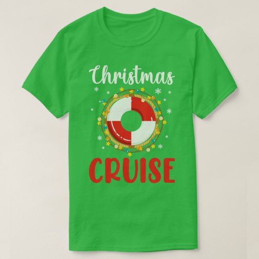クリスマスクルーズ Tシャツ (デザイン正面)