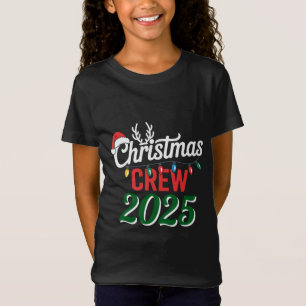 クリスマスクルー2025 クリスマス家族 Tシャツ