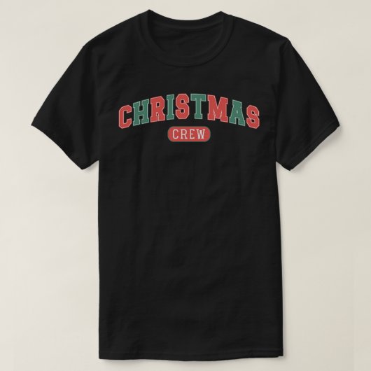 クリスマスクルー1 Tシャツ (デザイン正面)