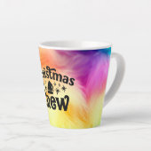 クリスマスクルー カフェラテマグ (右アングル)