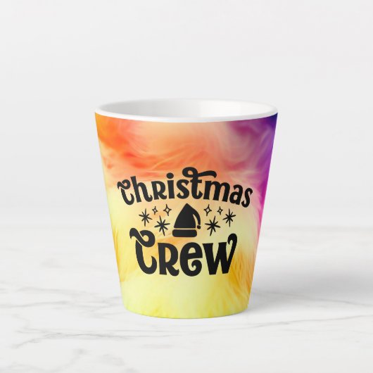 クリスマスクルー カフェラテマグ (正面)