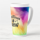 クリスマスクルー カフェラテマグ (右アングル)