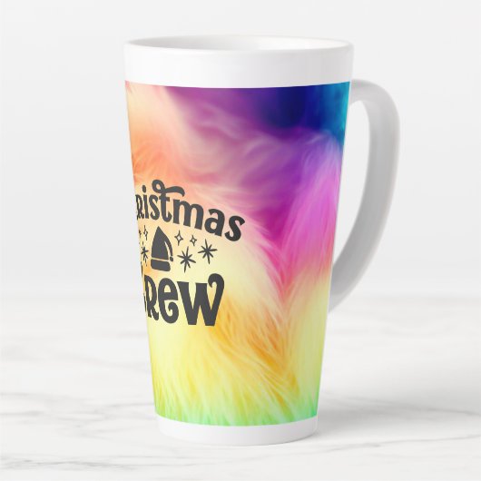 クリスマスクルー カフェラテマグ (右アングル)