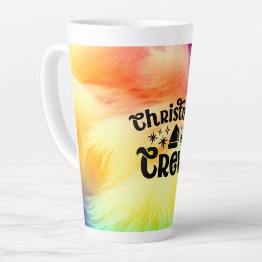 クリスマスクルー カフェラテマグ (左アングル)