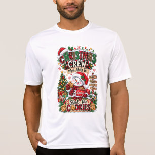 クリスマスクルー　クッキーを盗む確率No.1 Tシャツ