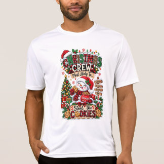 クリスマスクルー クッキーを盗む確率No.1 Tシャツ