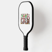 クリスマスクルー ピックルボールラケット (左)